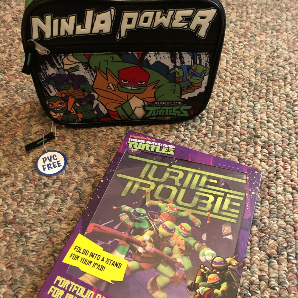 NWT NINJA TURTLES BUNDLE*Lunchbox/iPad